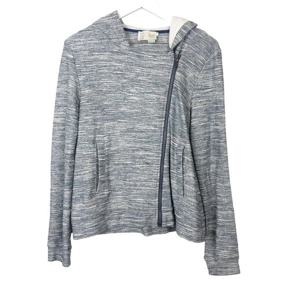 Anthropologie Saturday Sunday Moto Hooded Jacket - Picture 2 of 9